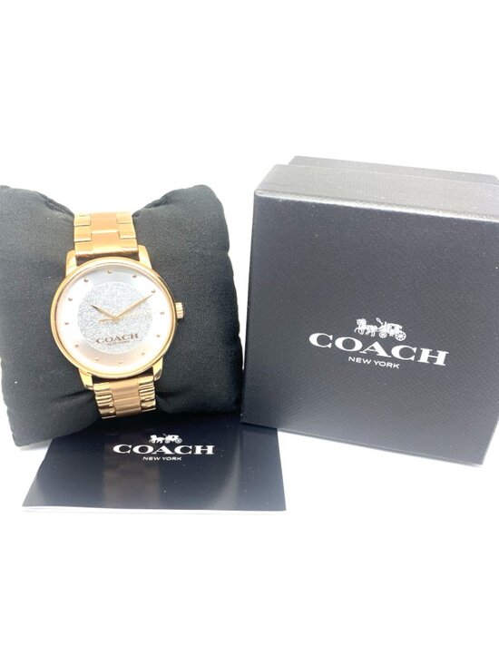 Coach Women\'s Watch 14503492 Quartz Silver Dial Rose Gold Stainless Steel 36mm main image 8